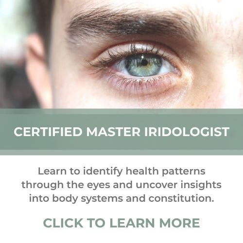 Online Certified Master Iridologist – Learn about identifying health patterns through iridology.